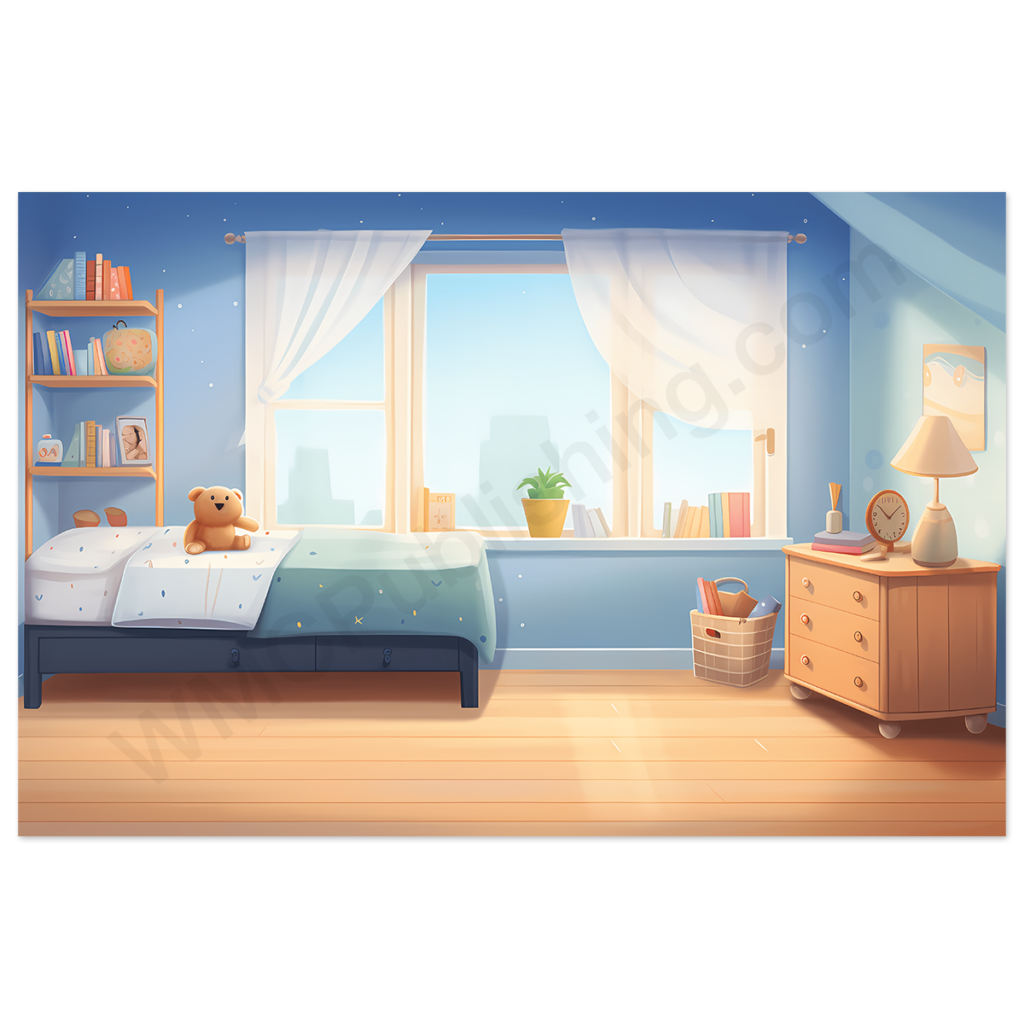 Child's Bedroom Background Set 5