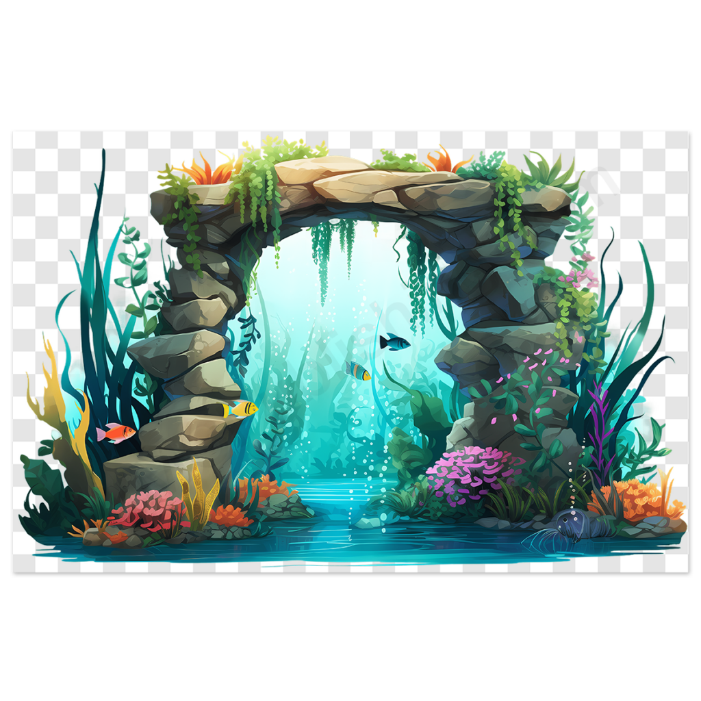 Water Arch Background