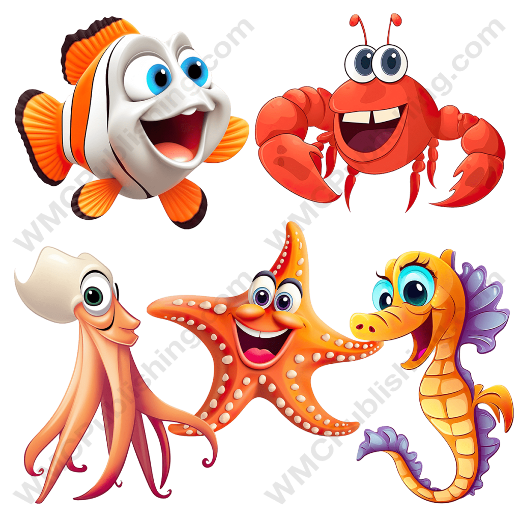 Sea Creatures Set 3