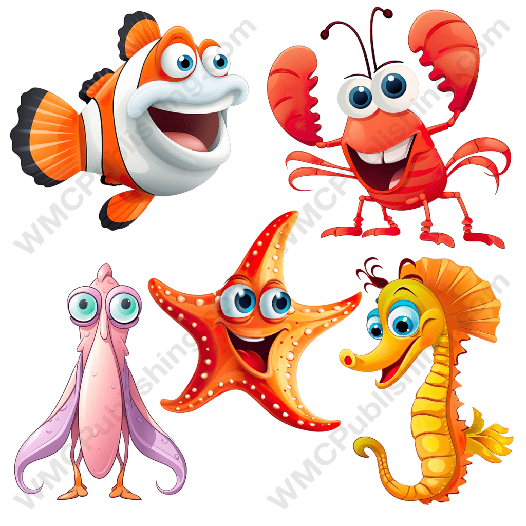 Sea Creatures Set 3