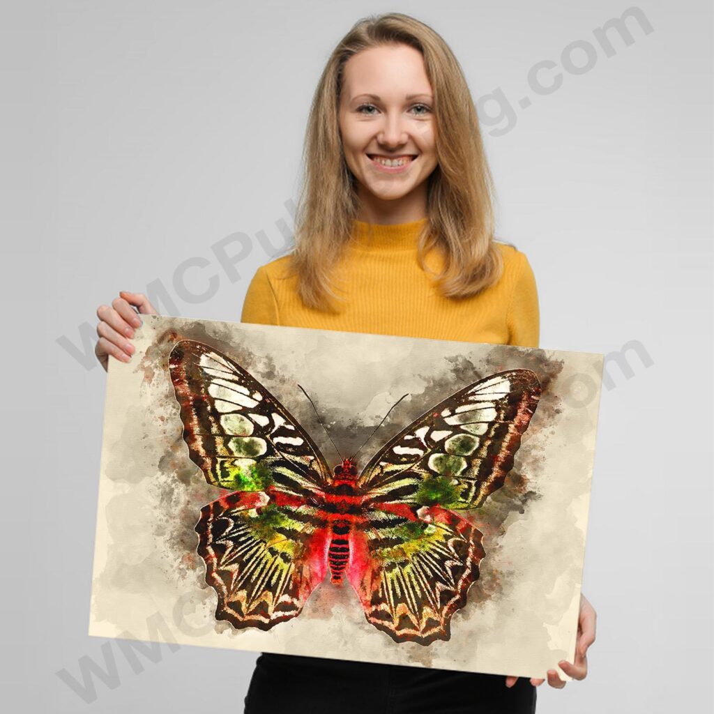 Clipper Butterfly Wall Art Print