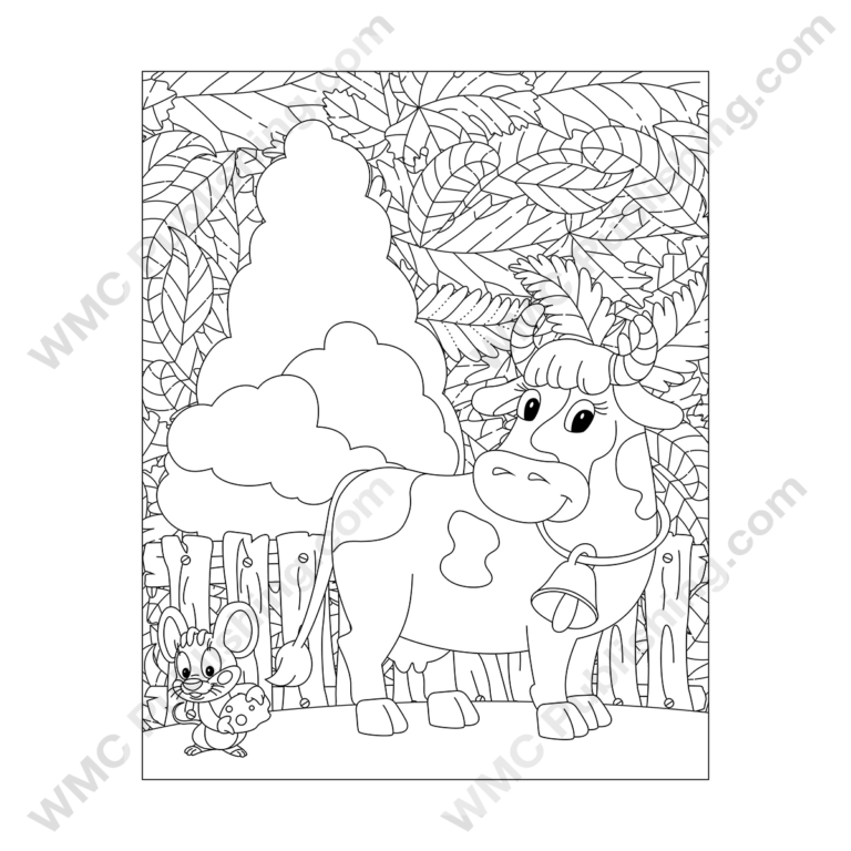 Cow Coloring Pages