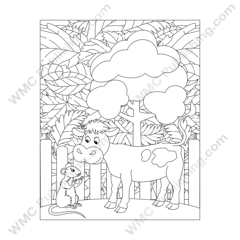 Cow Coloring Pages