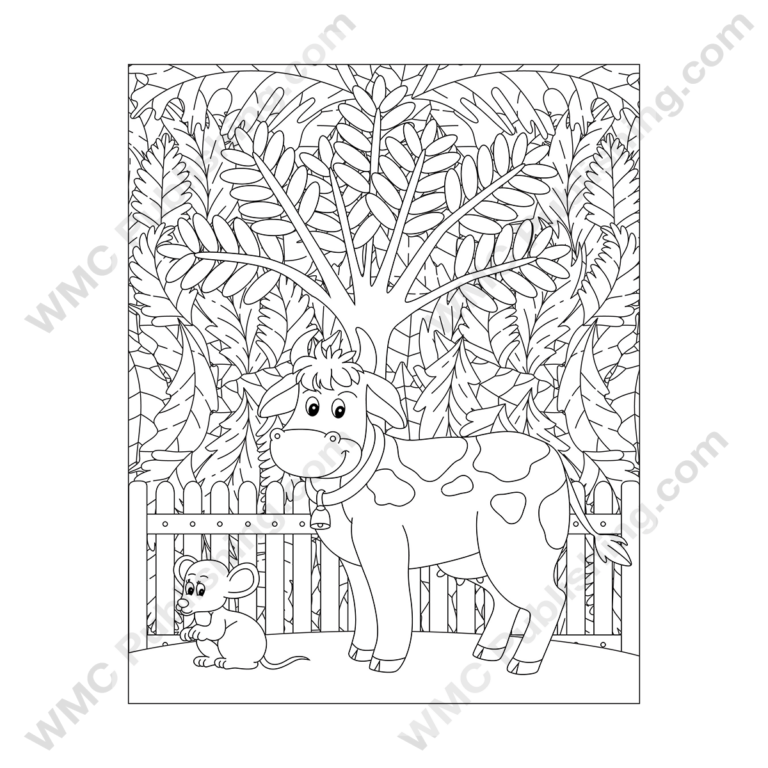 Cow Coloring Pages
