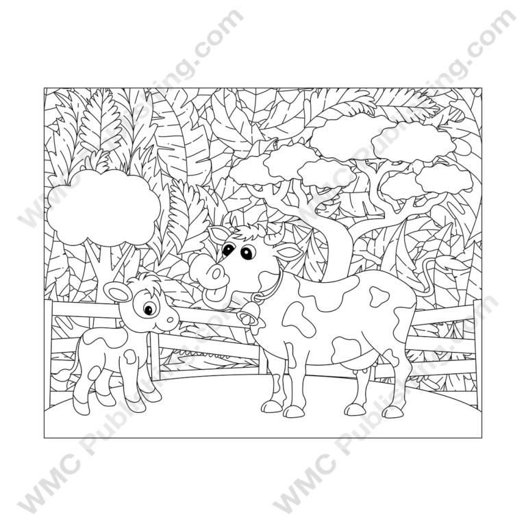 Cow Coloring Pages