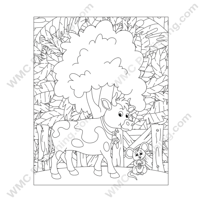 Cow Coloring Pages