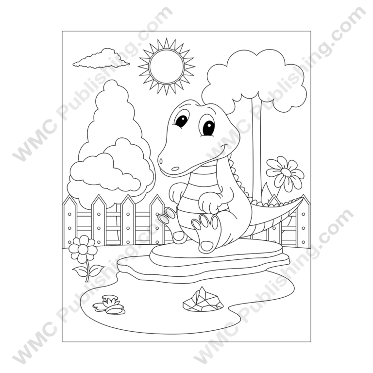 Crocodile Coloring Pages