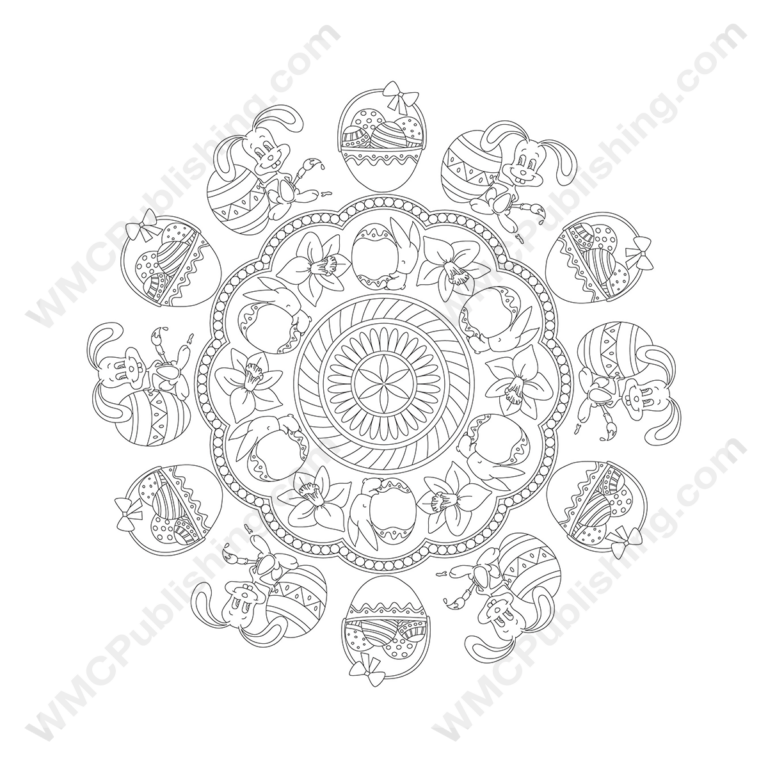 Easter Coloring Page