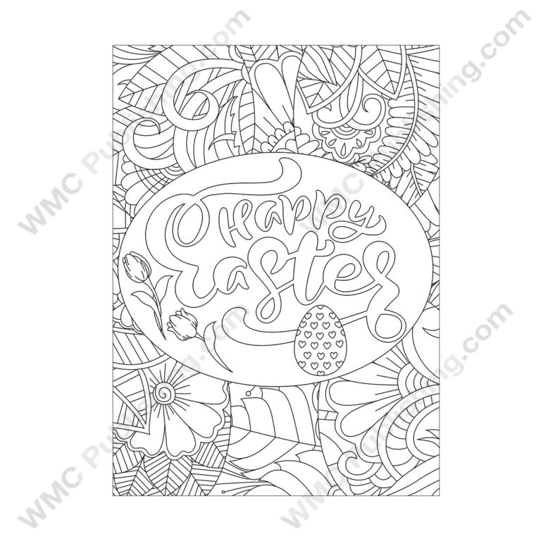 Easter Coloring Page
