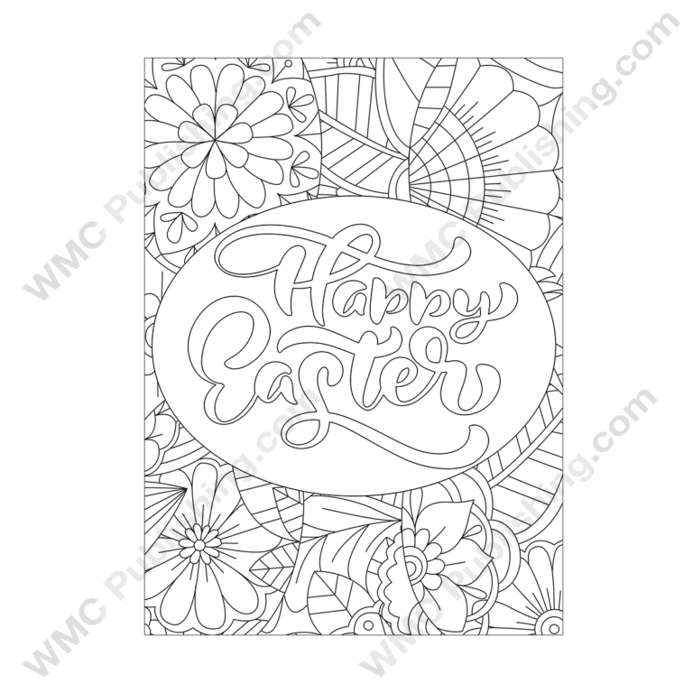 Easter Coloring Page