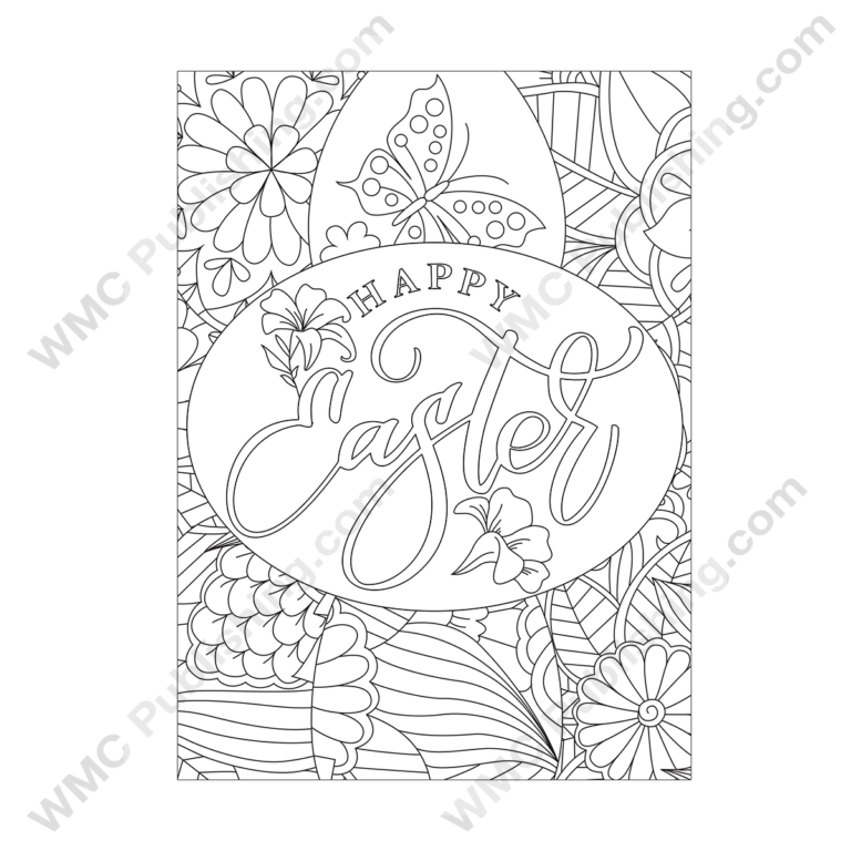 Easter Coloring Page
