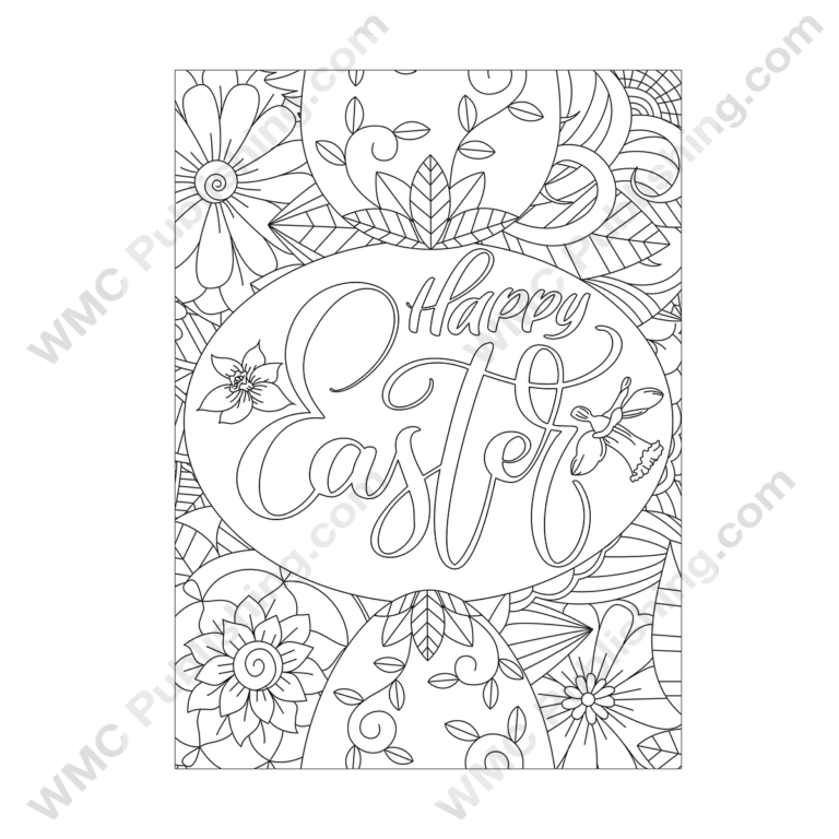 Easter Coloring Page