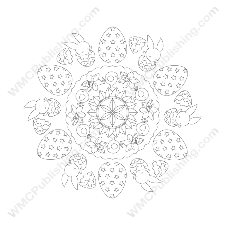 Easter Coloring Page