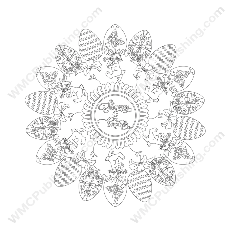 Easter Coloring Page