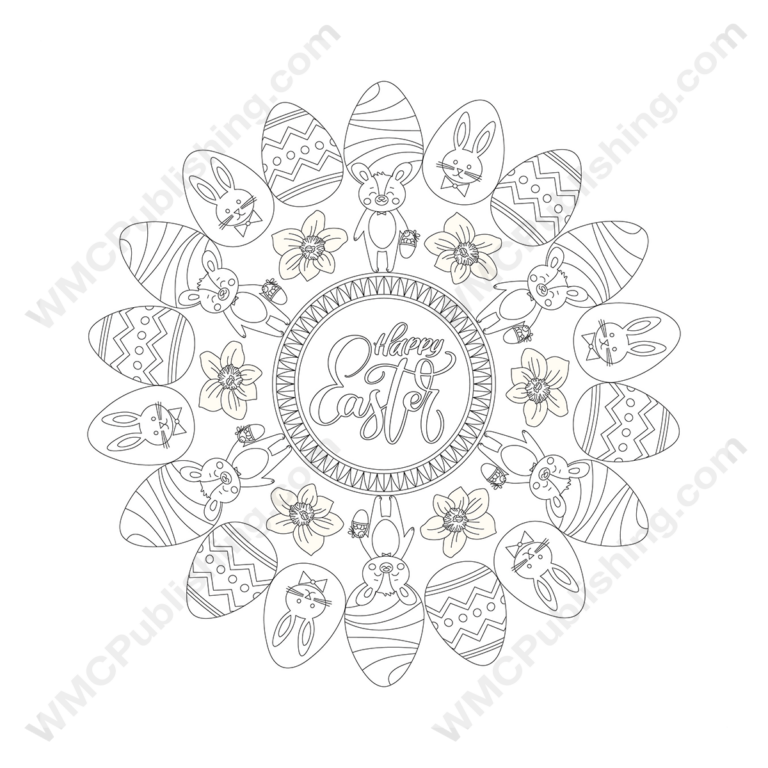 Easter Coloring Page