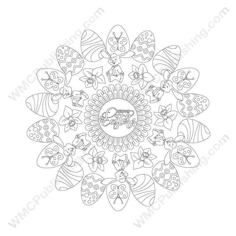 Easter Coloring Page
