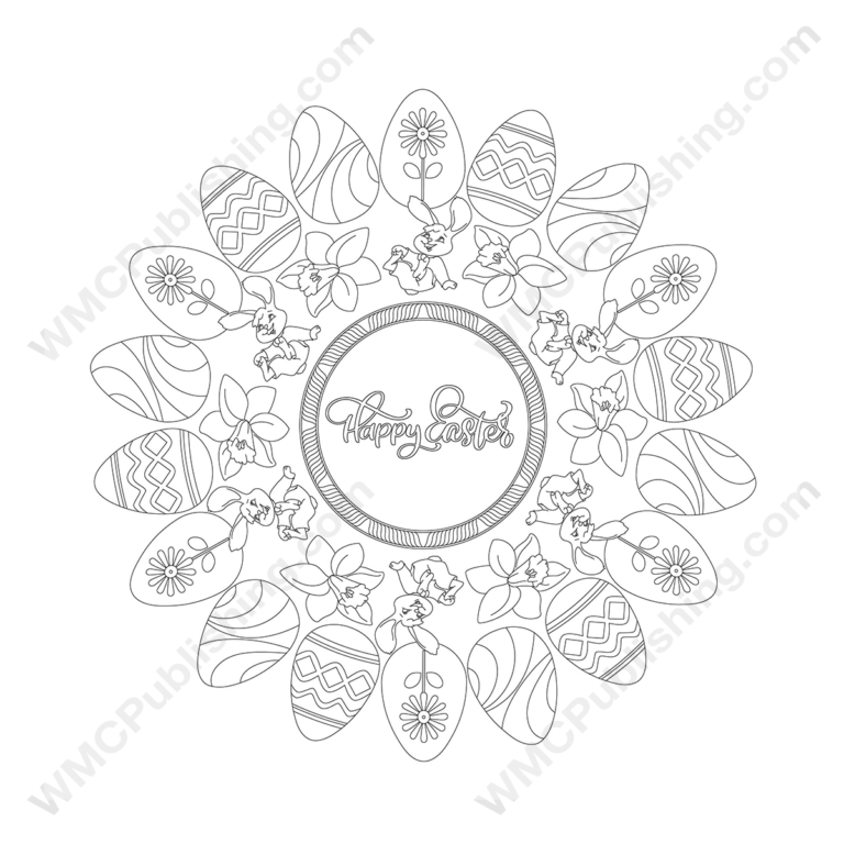 Easter Coloring Page