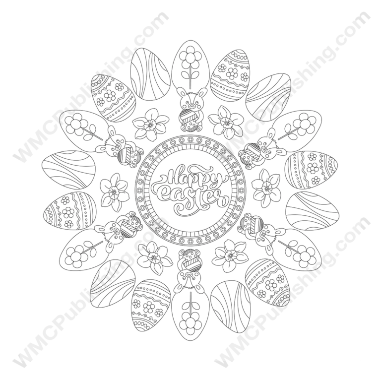 Easter Coloring Page