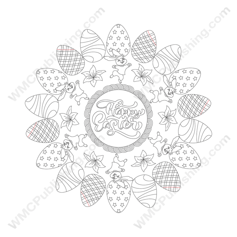Easter Coloring Page