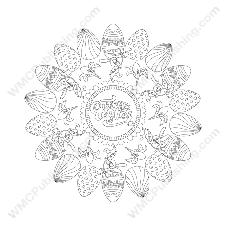 Easter Coloring Page