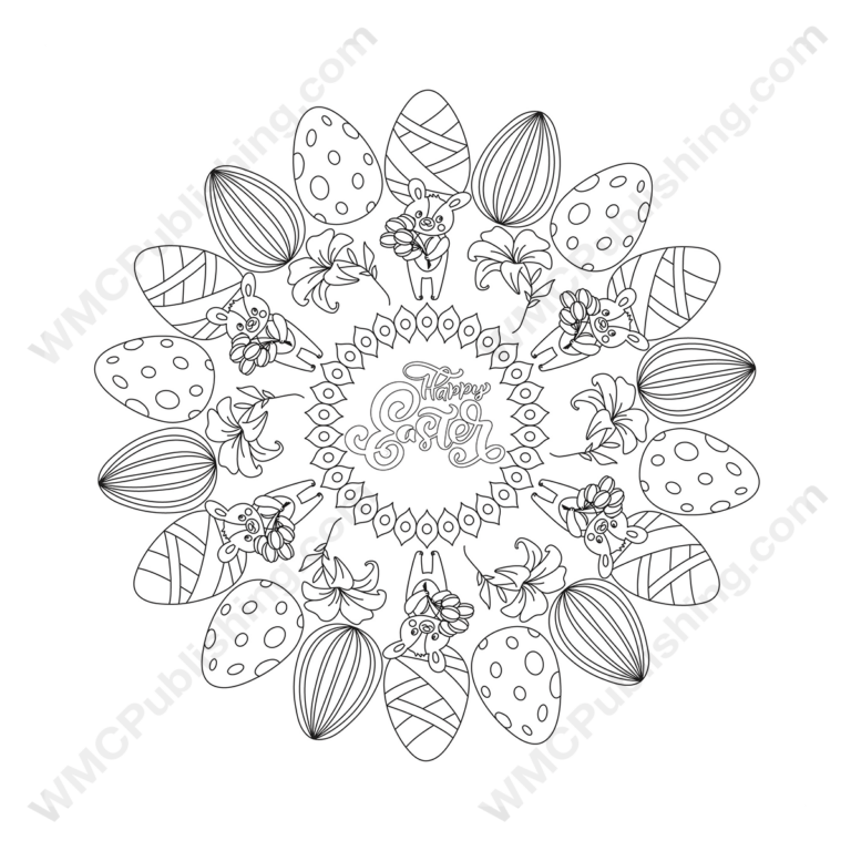 Easter Coloring Page