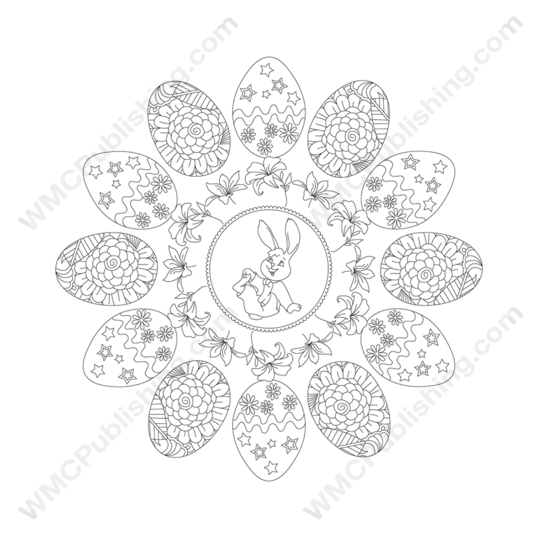 Easter Coloring Page