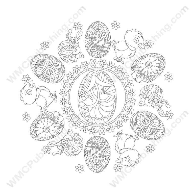 Easter Coloring Page