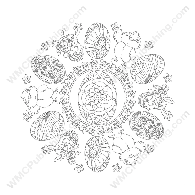 Easter Coloring Page