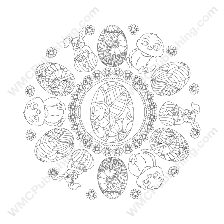 Easter Coloring Page