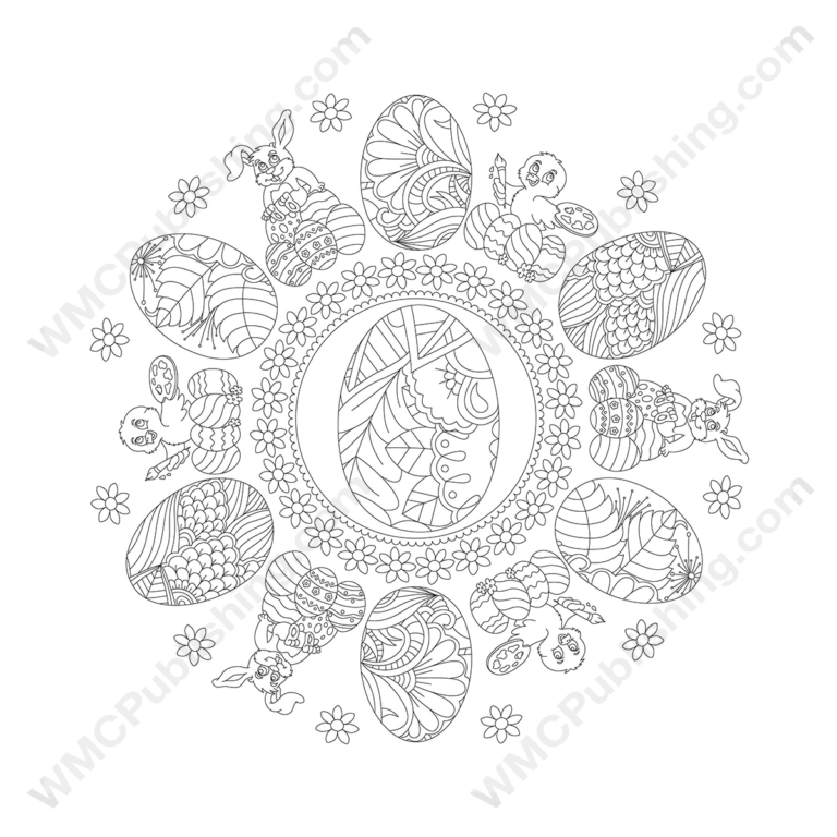 Easter Coloring Page