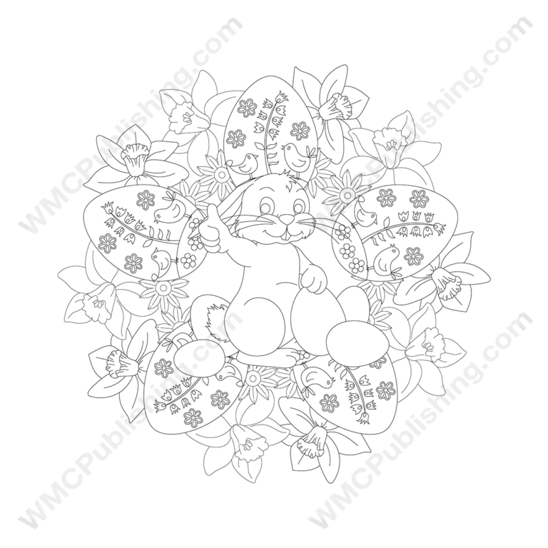 Easter Coloring Page