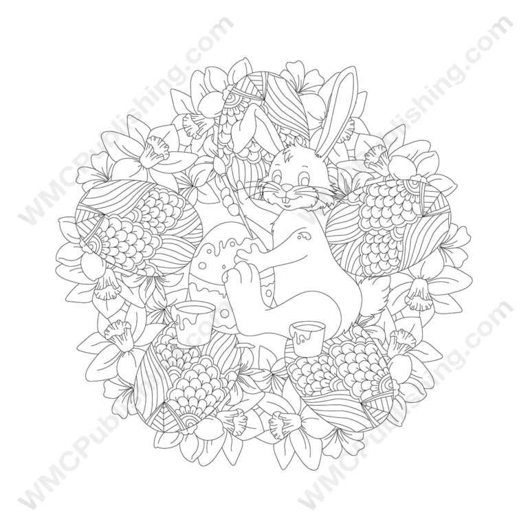 Easter Coloring Page