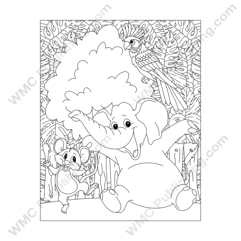 Elephant Coloring Pages