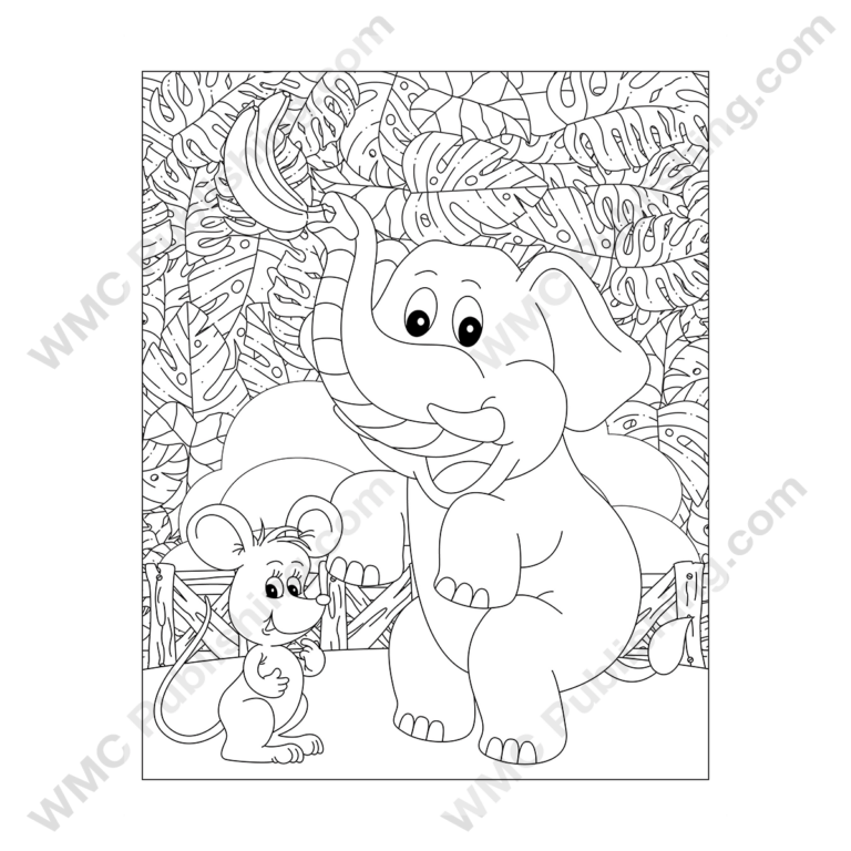 Elephant Coloring Pages