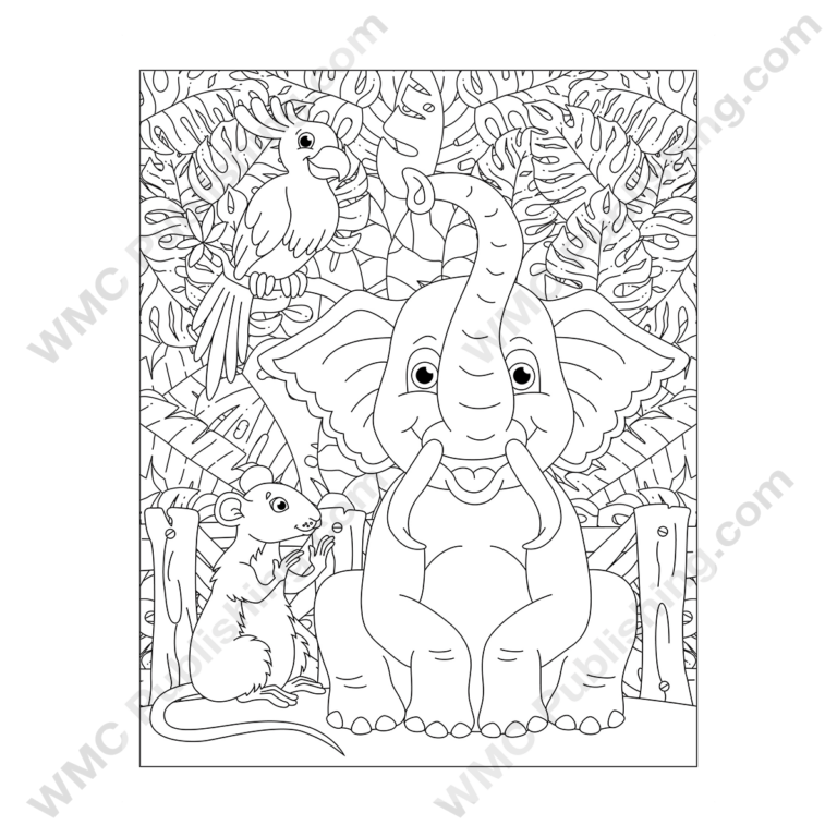Elephant Coloring Pages