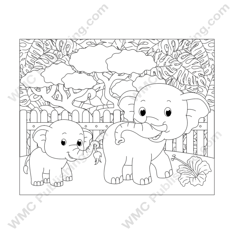 Elephant Coloring Pages