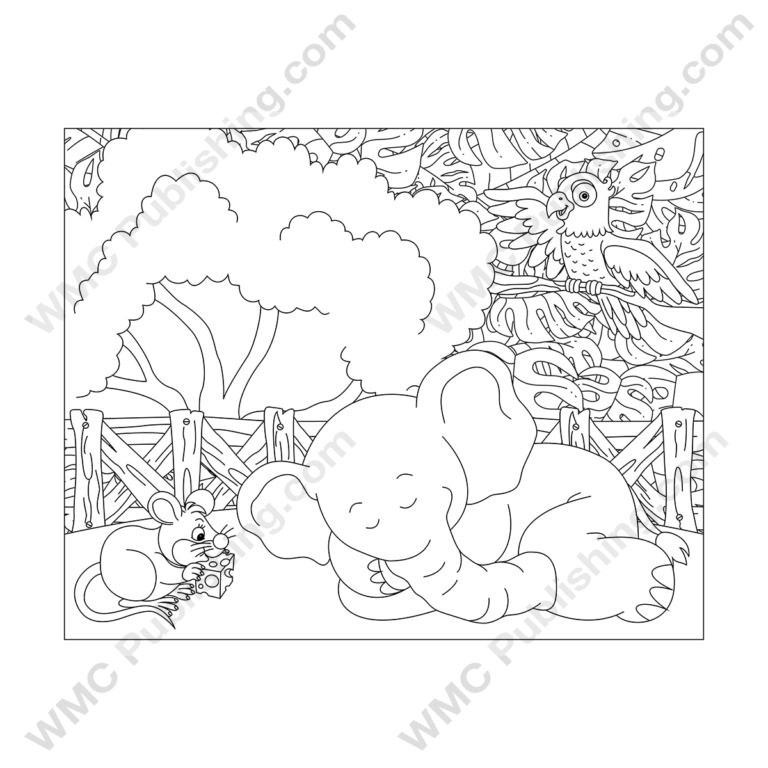 Elephant Coloring Pages