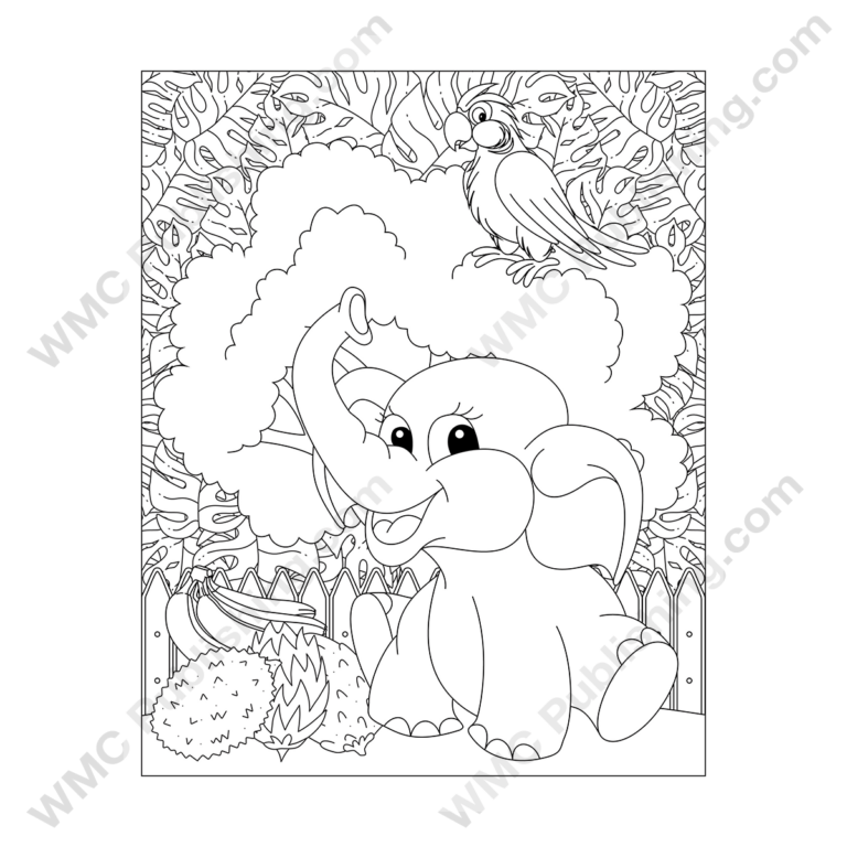 Elephant Coloring Pages