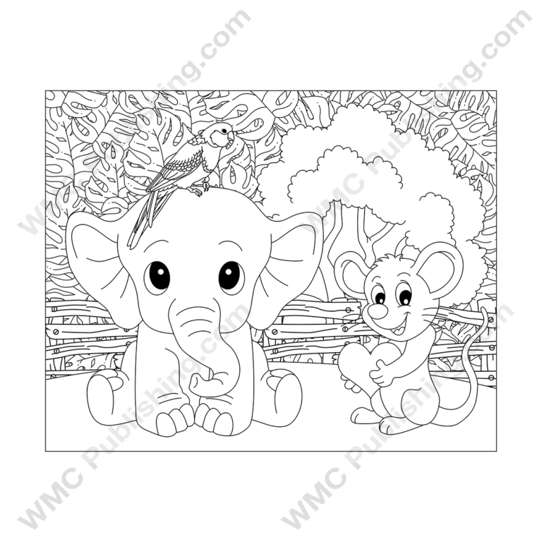 Elephant Coloring Pages