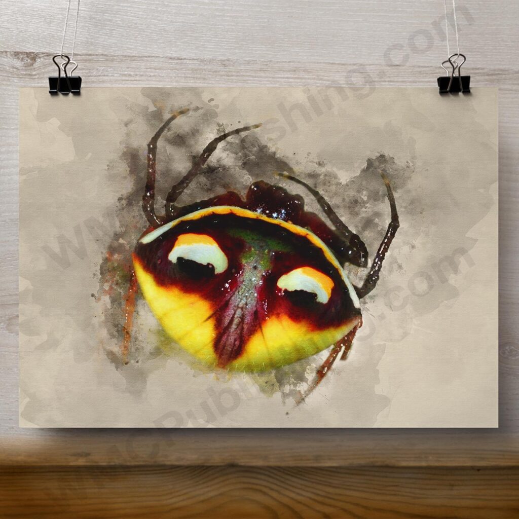 Female Two-Spined Spider Wall Art Print