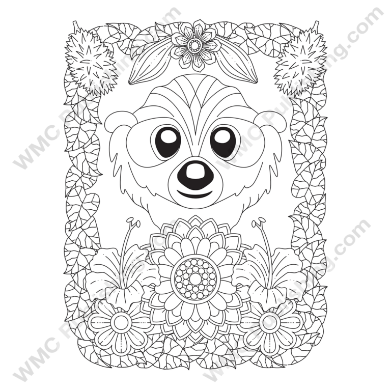 Funny Sloth Coloring Pages