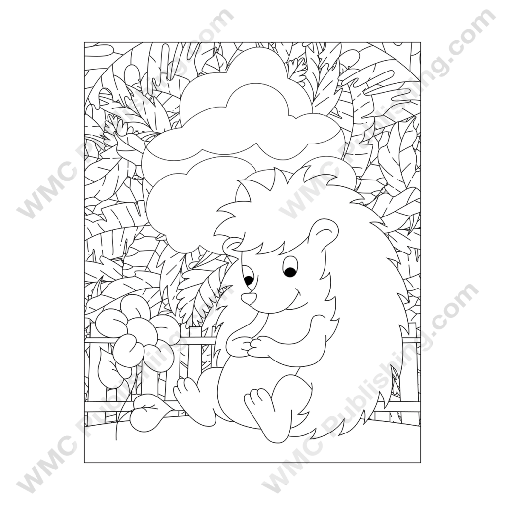 Hedgehog Coloring Pages