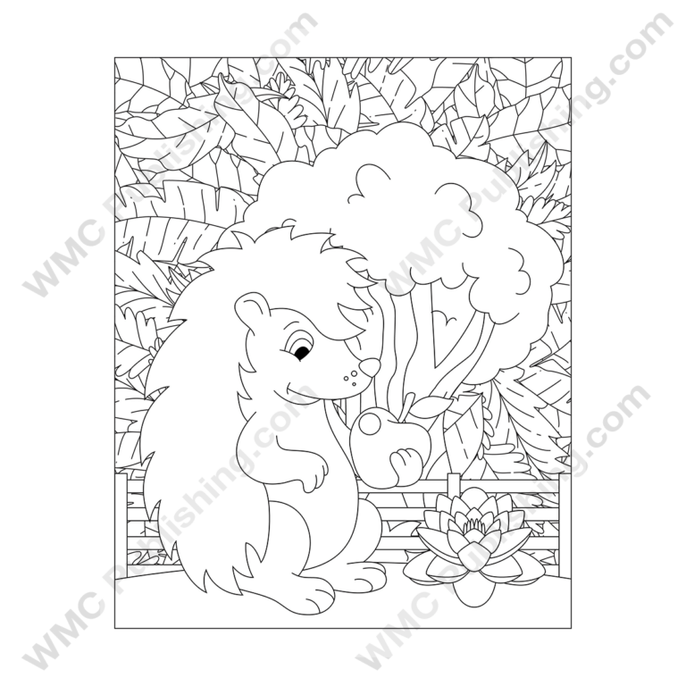 Hedgehog Coloring Pages