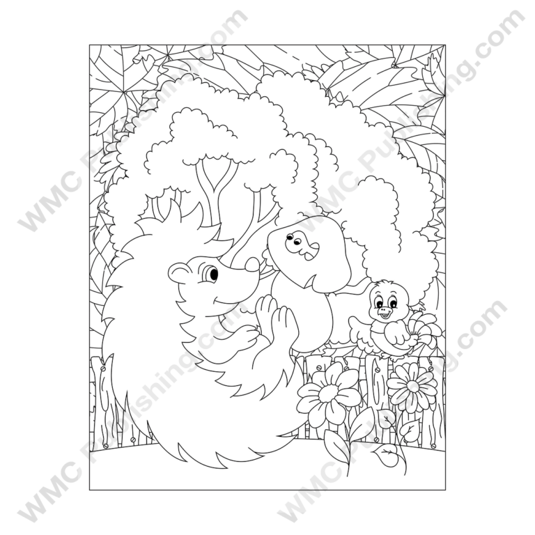 Hedgehog Coloring Pages
