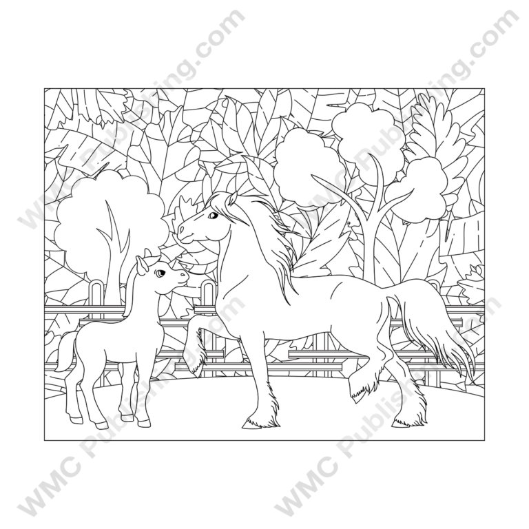 Horse Coloring Pages
