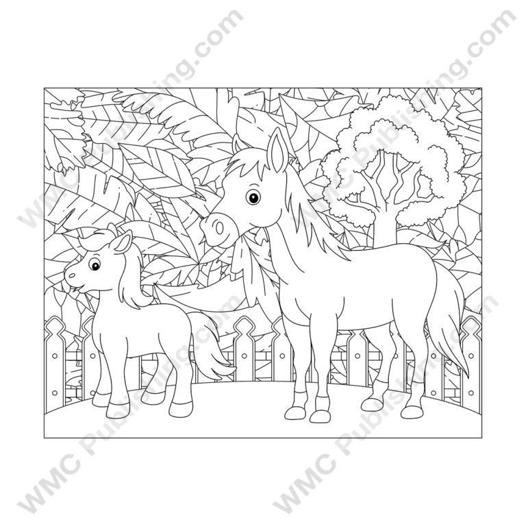 Horse Coloring Pages