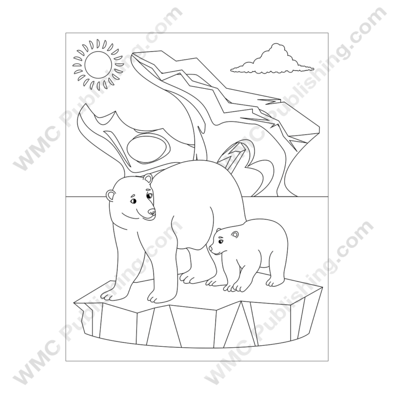 Polar Bear Coloring Pages