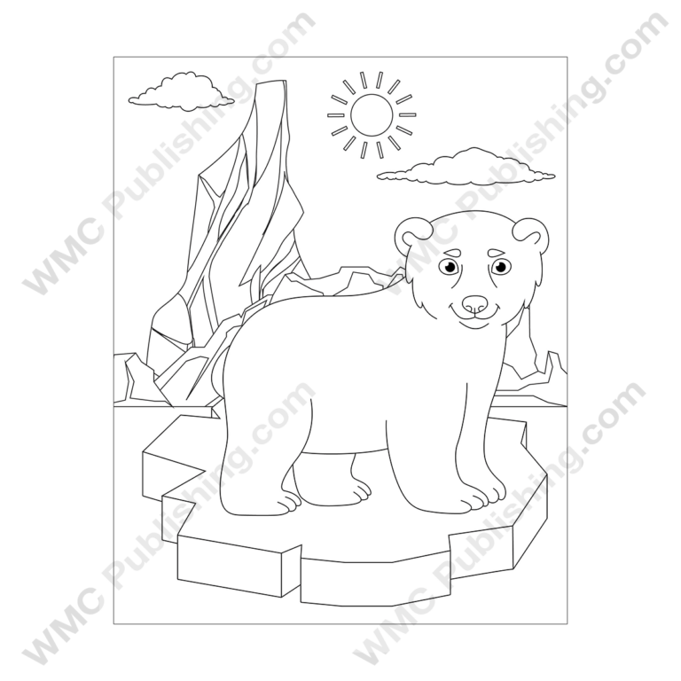 Polar Bear Coloring Pages