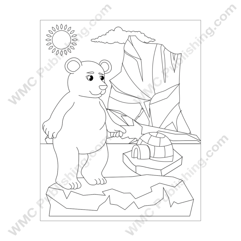 Polar Bear Coloring Pages