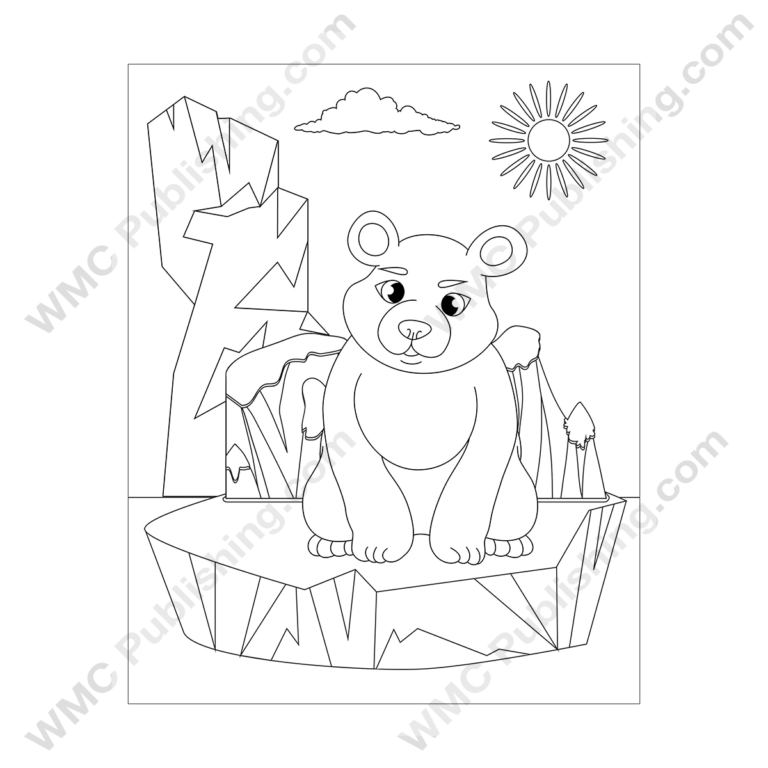 Polar Bear Coloring Pages